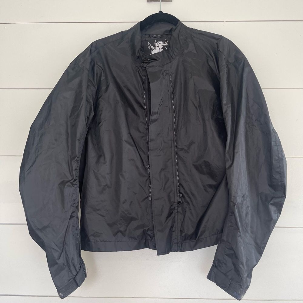 Speed and Strength Black Men’s Motorcycle Jacket